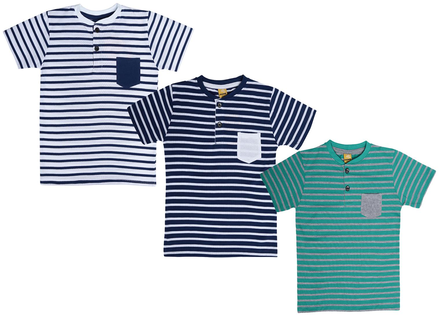 

Dollar champion kidswear Boy Cotton Printed T-shirt - Blue