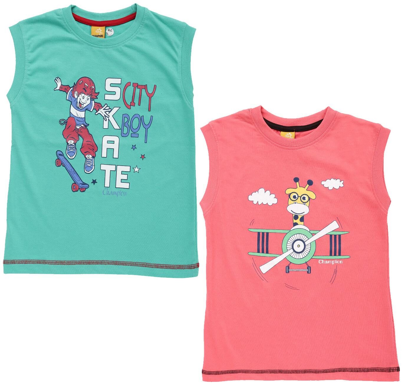 

Dollar champion kidswear Boy Cotton Printed T-shirt - Multi