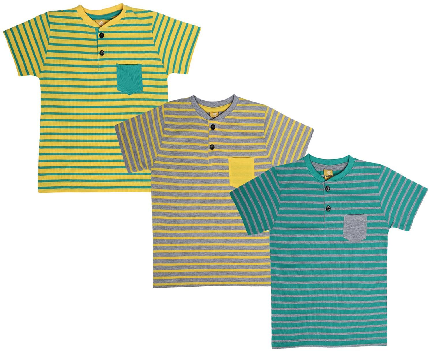 

Dollar champion kidswear Boy Cotton Printed T-shirt - Blue