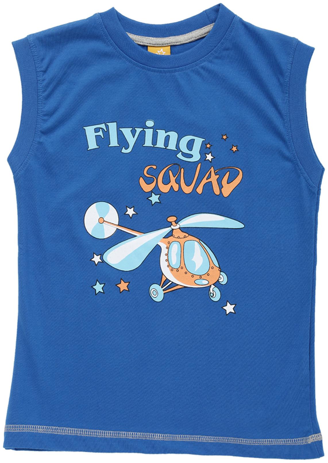

Dollar champion kidswear Boy Cotton Printed T-shirt - Blue