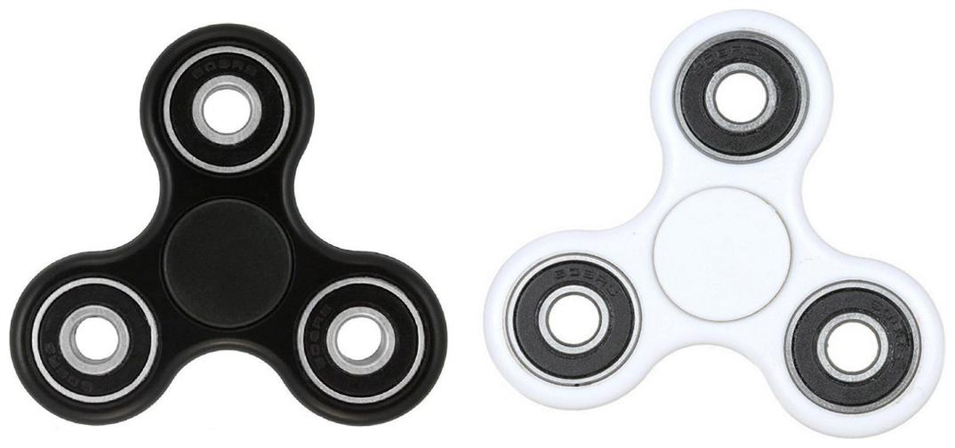 

Charlies Toy Factory Figdet Spinner Combo Of Black And White Pack Of 2