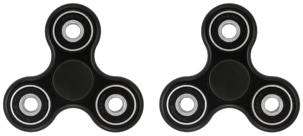 

Charlies Toy Factory Figdet Spinner Combo Of Balck And BlackPack Of 2