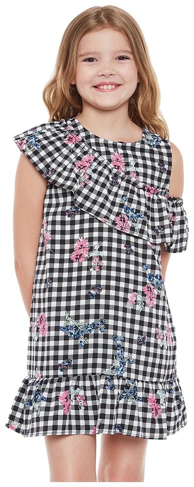 

Oxolloxo Black Polyester Sleeveless Above Knee Princess Frock ( Pack of 1 )