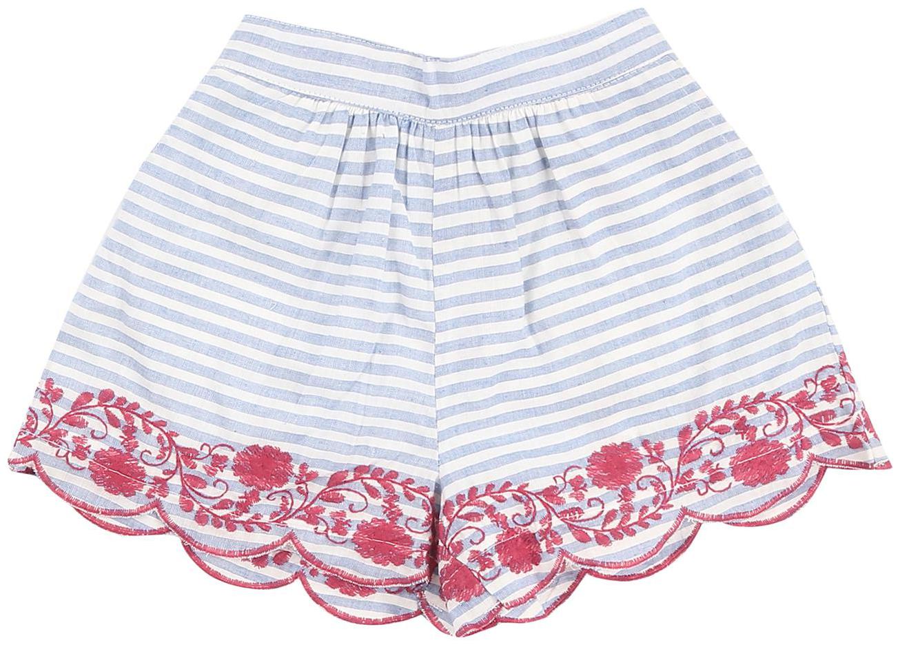 

CHEROKEE Baby girl Cotton Solid Shorts - Blue