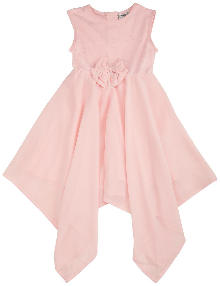 

CHEROKEE Baby girl Polyester Printed Princess frock - Pink