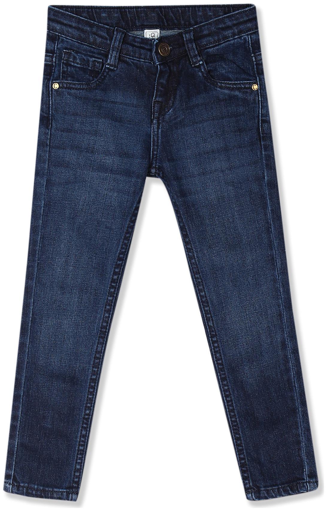 

CHEROKEE Baby girl Cotton Solid Jeans - Blue
