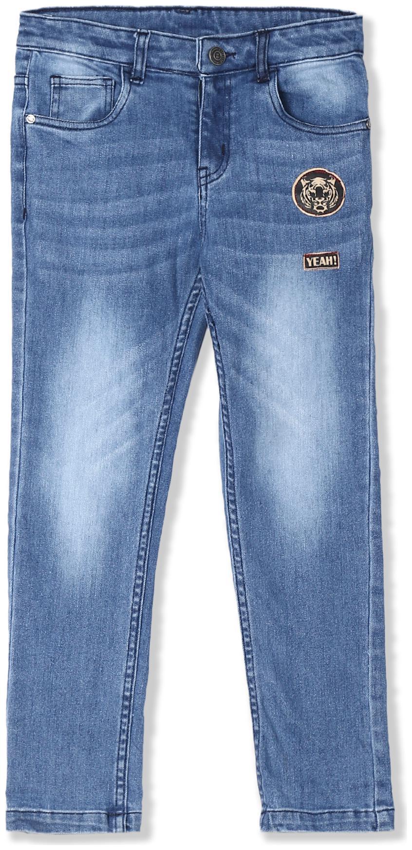 

CHEROKEE Baby boy Cotton Solid Jeans - Blue