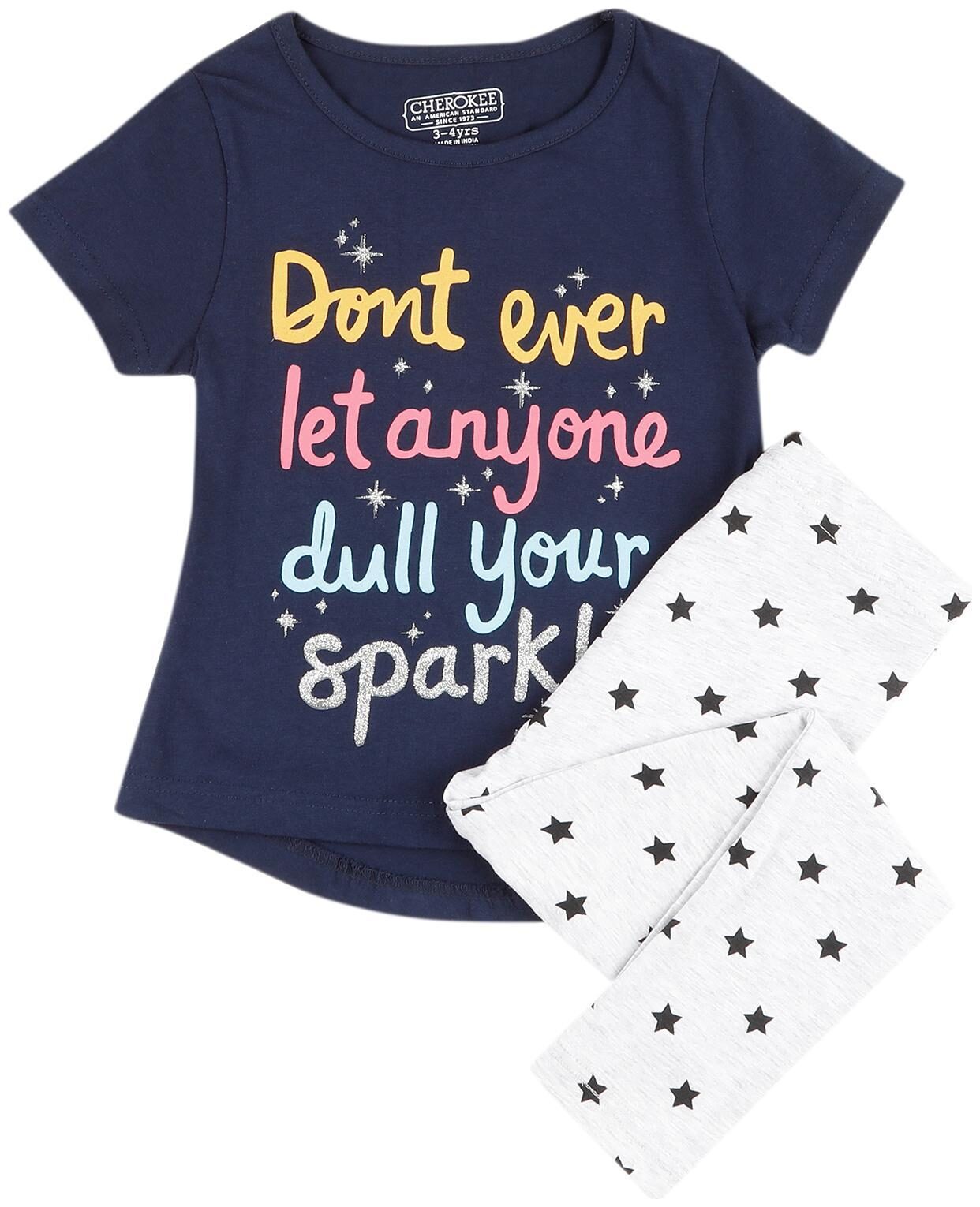 

CHEROKEE Baby girl Top bottom set - Multi