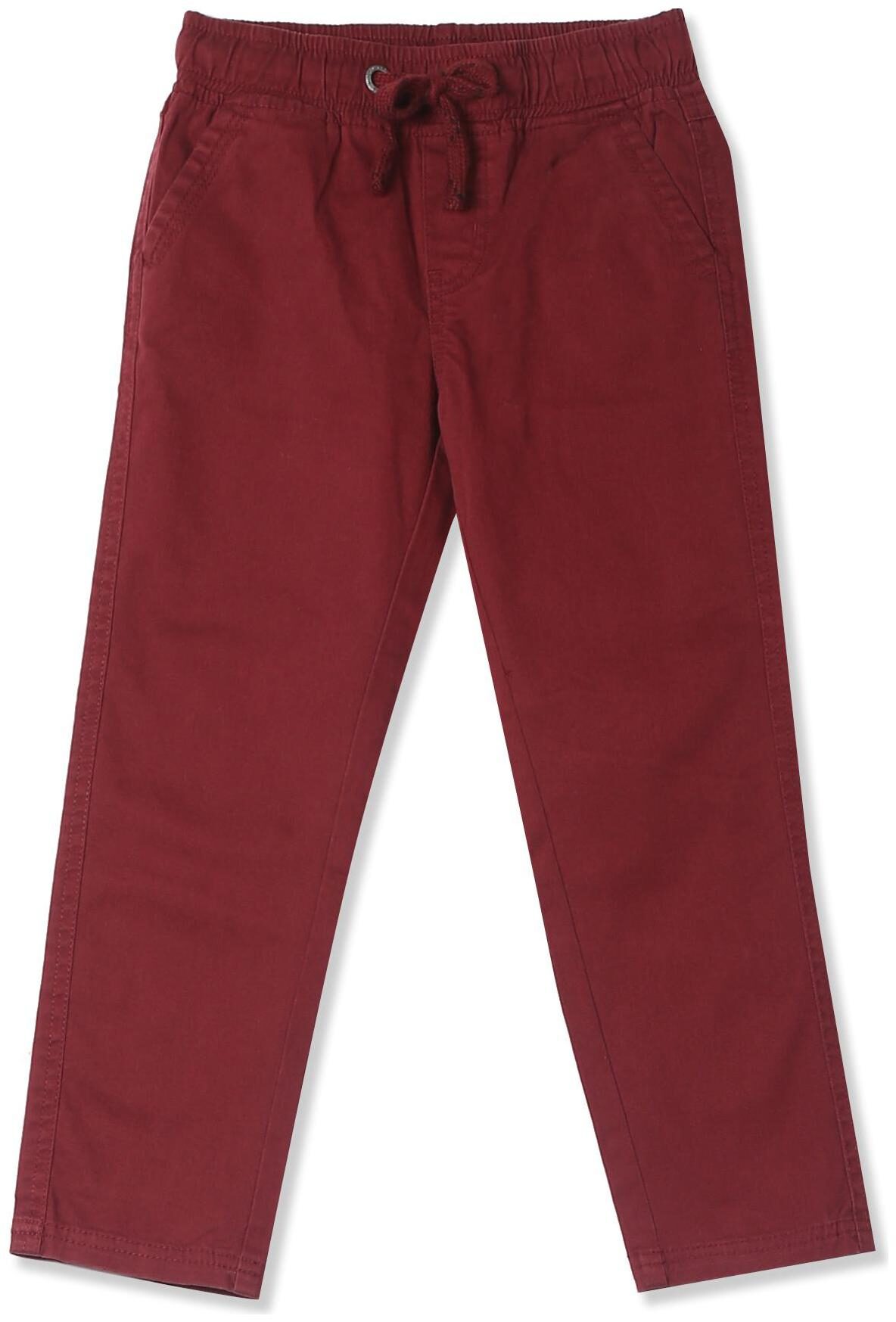 

CHEROKEE Baby boy Cotton Solid Trousers - Red