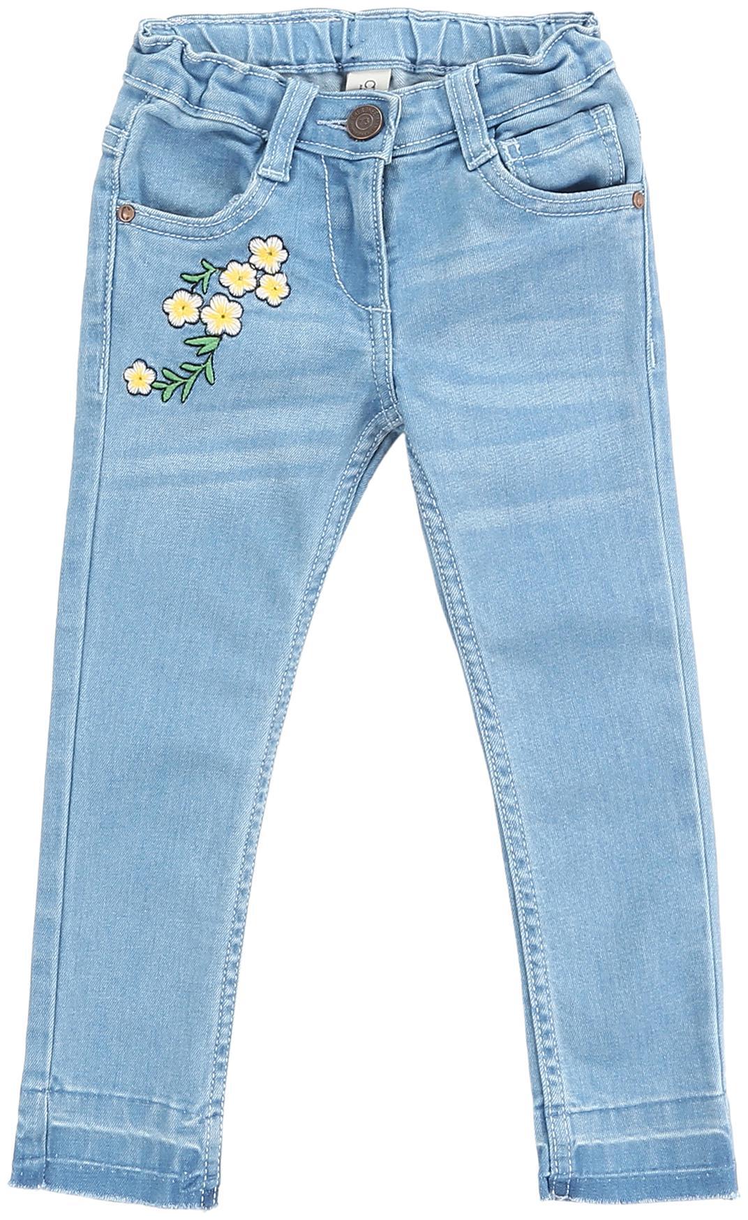 

CHEROKEE Baby girl Cotton Embroidered Jeans - Blue