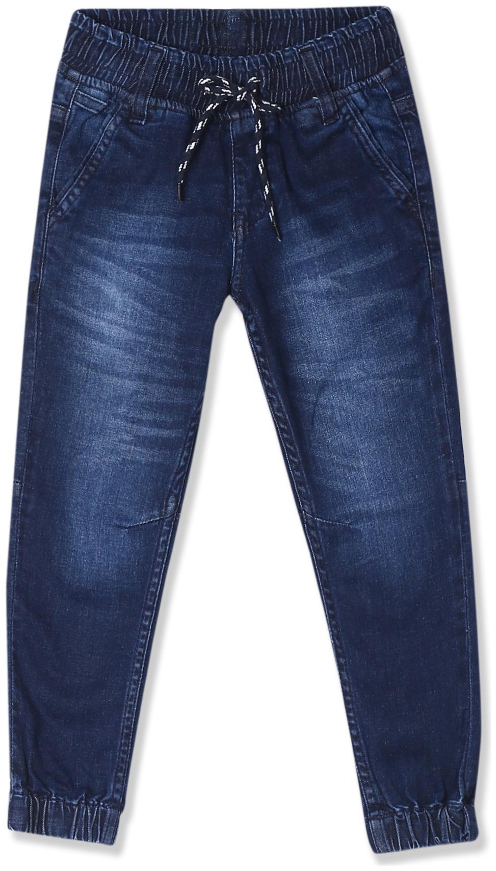 

CHEROKEE Baby boy Cotton Solid Jeans - Blue
