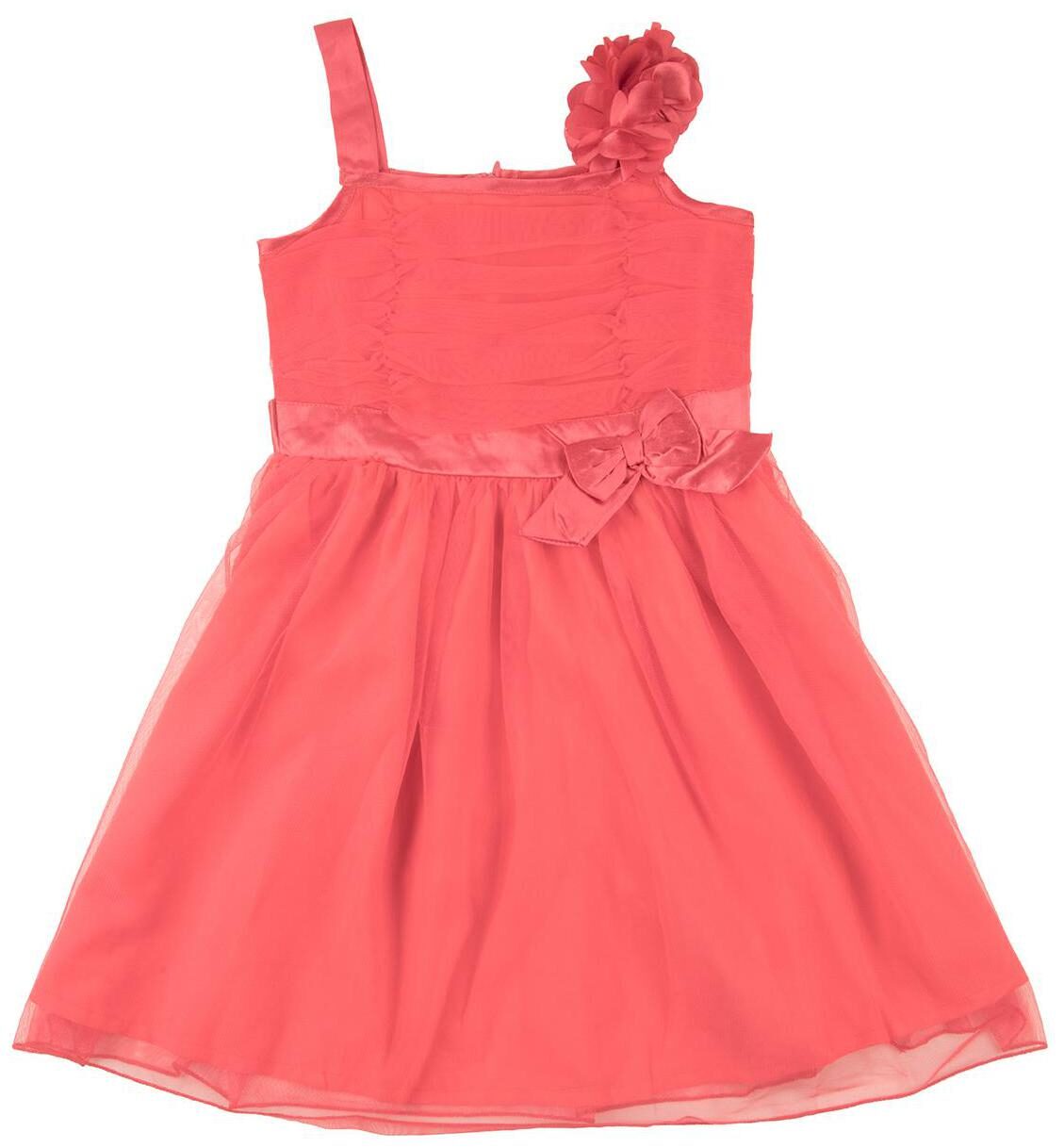 

CHEROKEE Baby girl Polyester Solid Princess frock - Pink