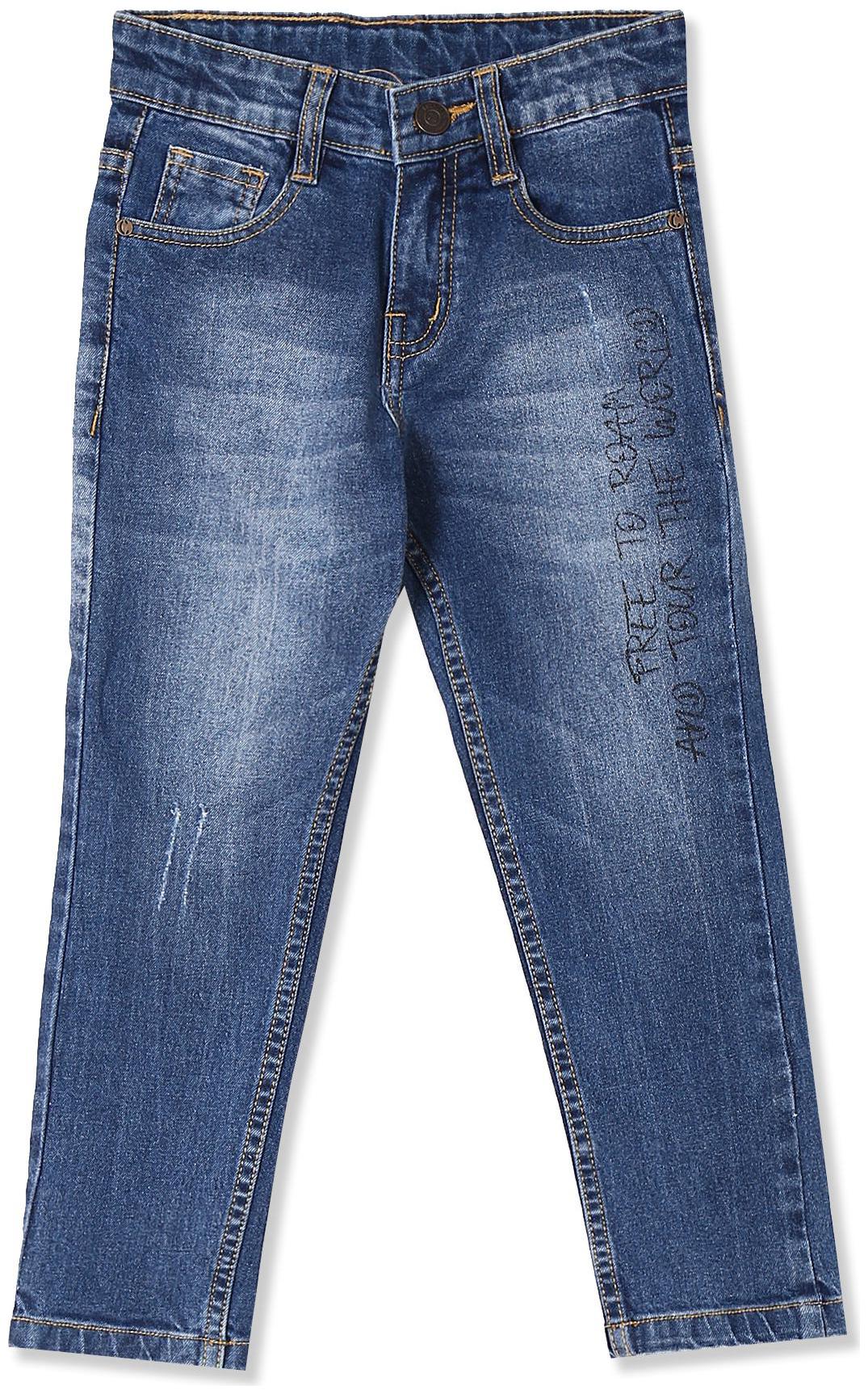 

CHEROKEE Baby boy Cotton Printed Jeans - Blue
