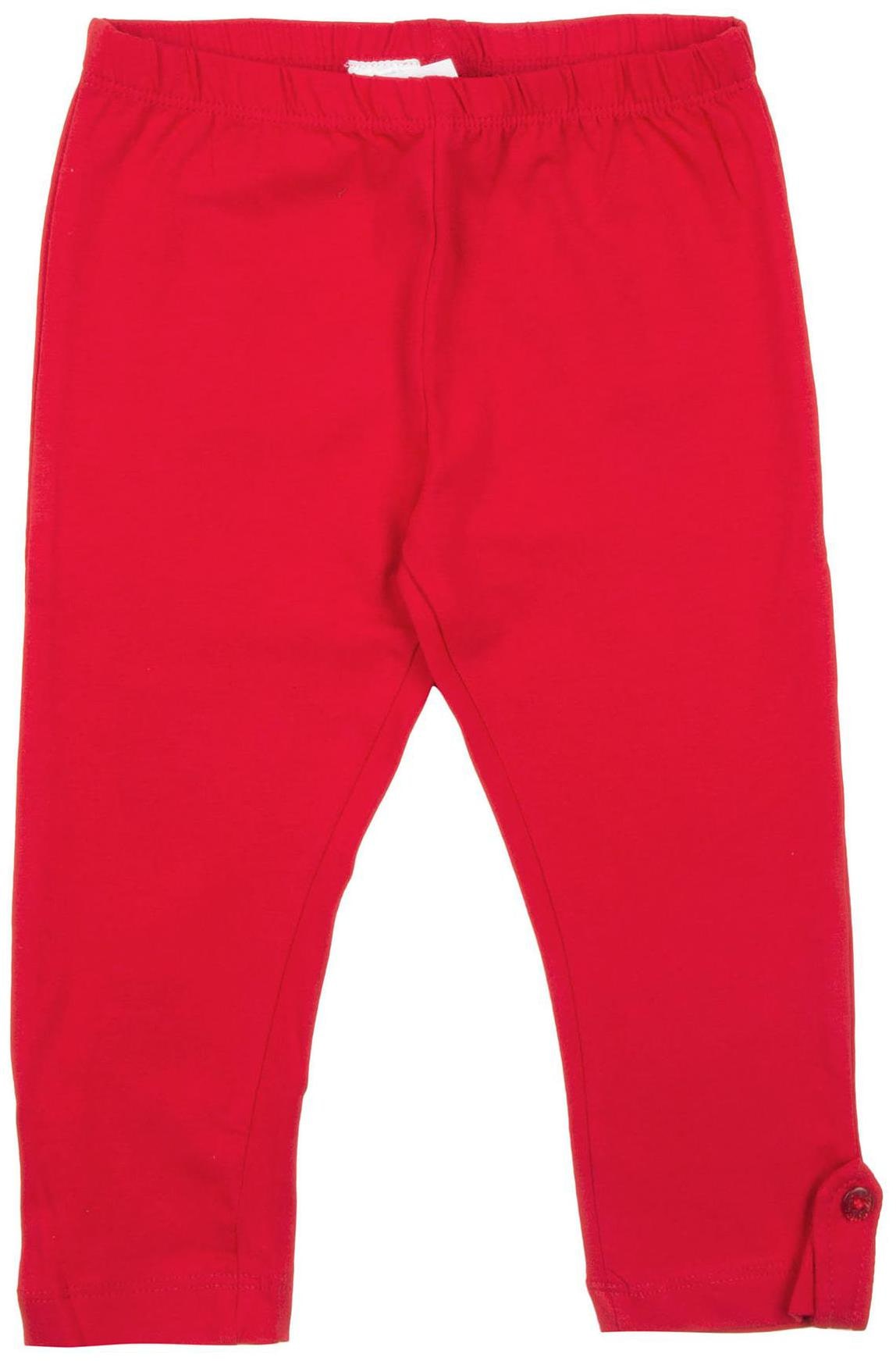 

CHEROKEE Baby girl Cotton Solid Leggings - Red