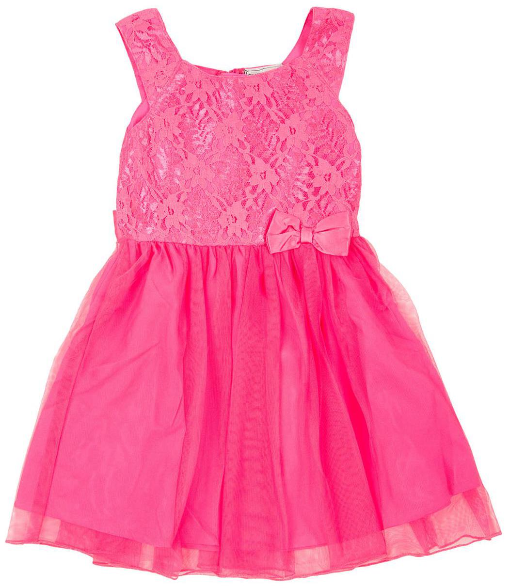 

CHEROKEE Baby girl Polyester Self design Princess frock - Pink