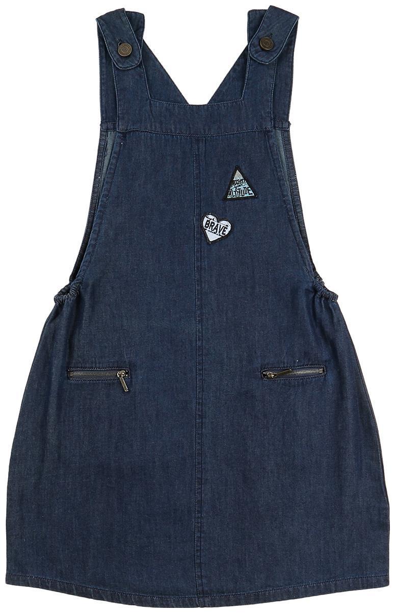 

CHEROKEE Blue Cotton Sleeveless Knee Length Princess Frock ( Pack of 1 )