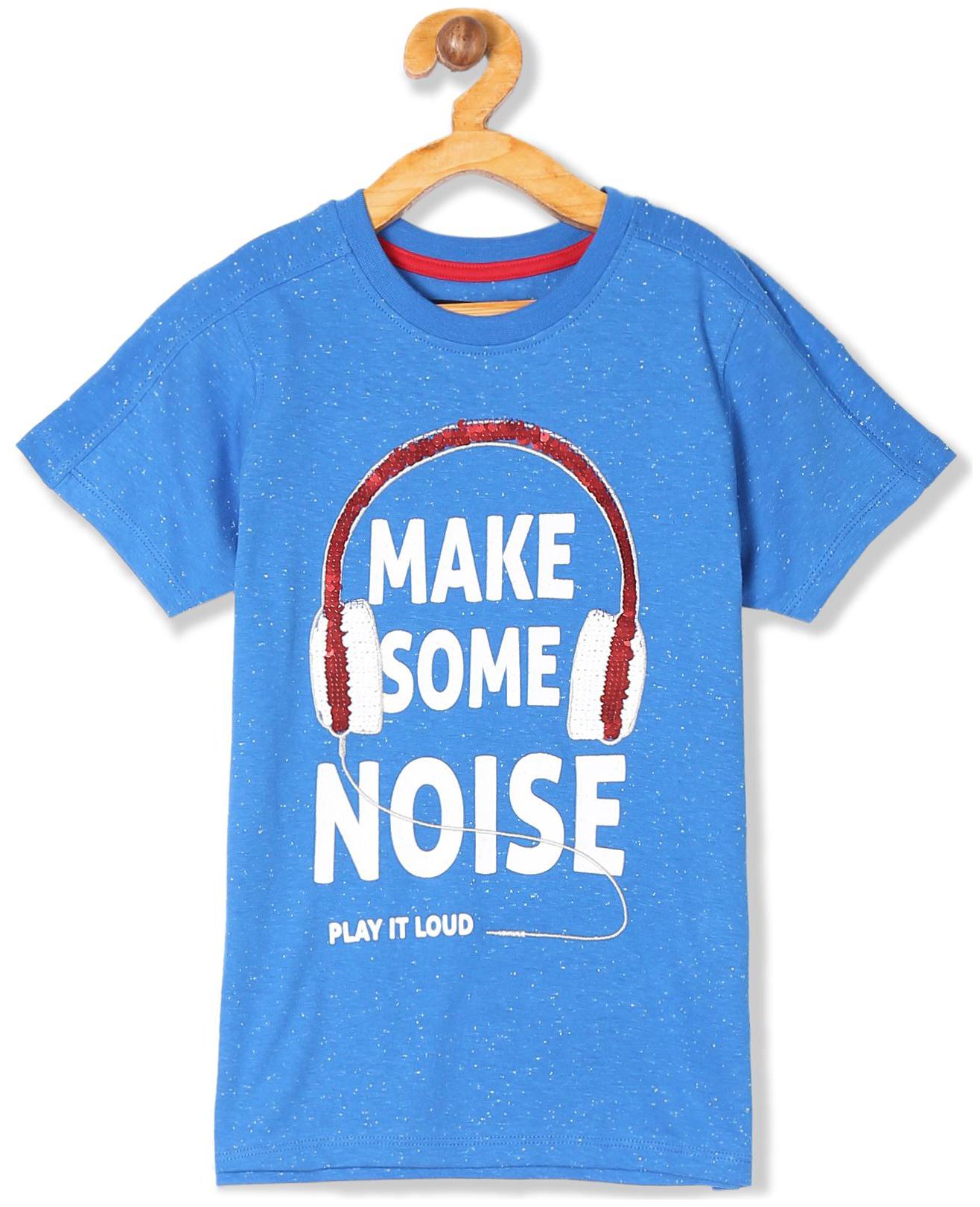

CHEROKEE Boy Cotton Printed T-shirt - Blue