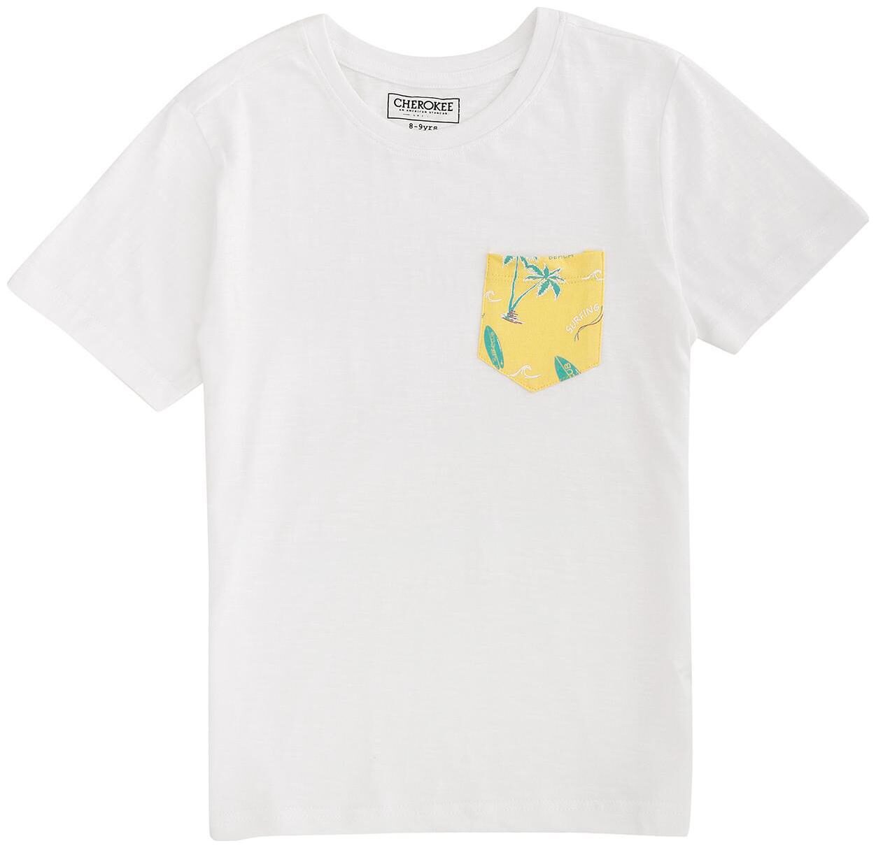 

CHEROKEE Boy Cotton Printed T-shirt - White