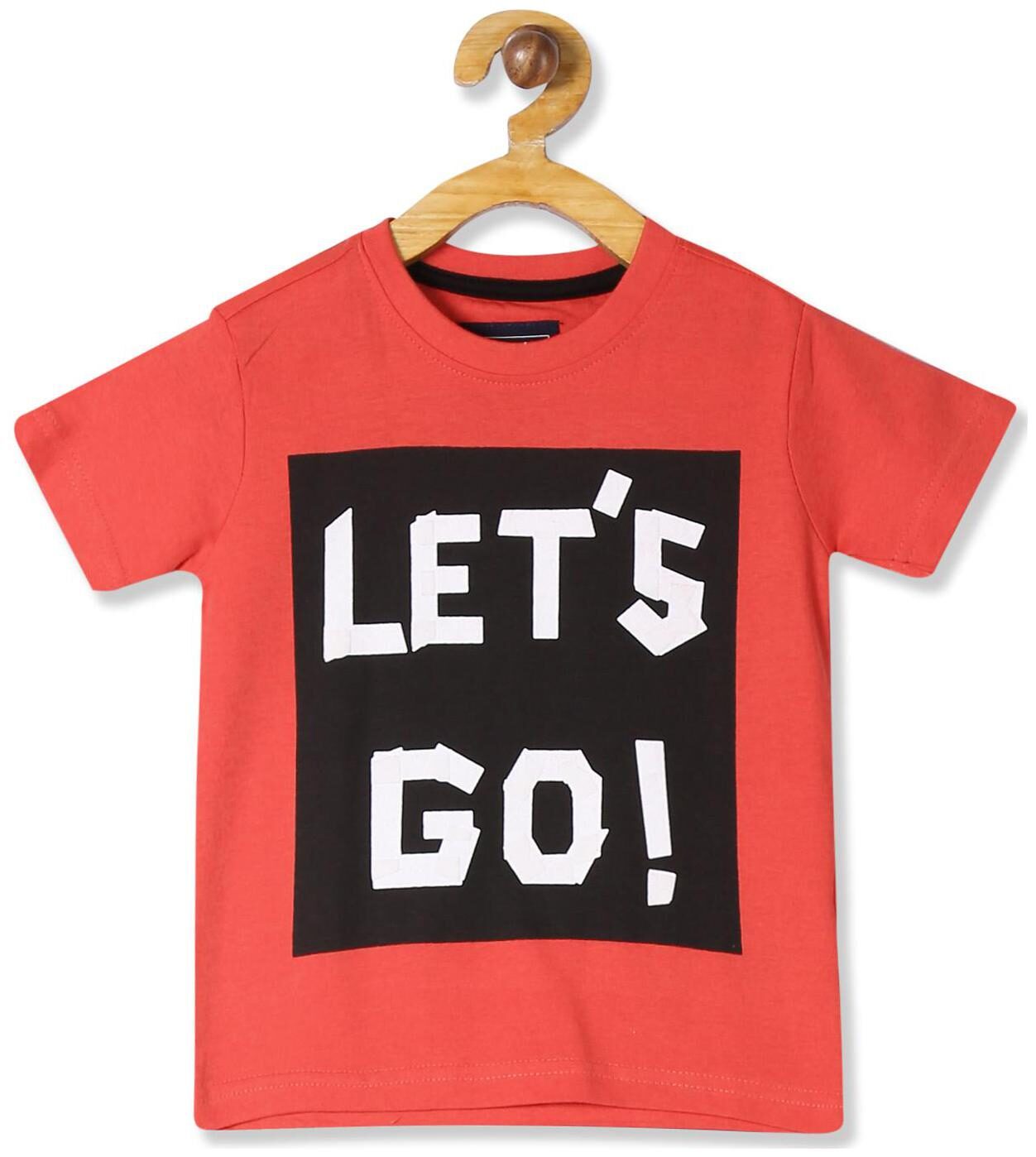 

CHEROKEE Boy Cotton Printed T-shirt - Red
