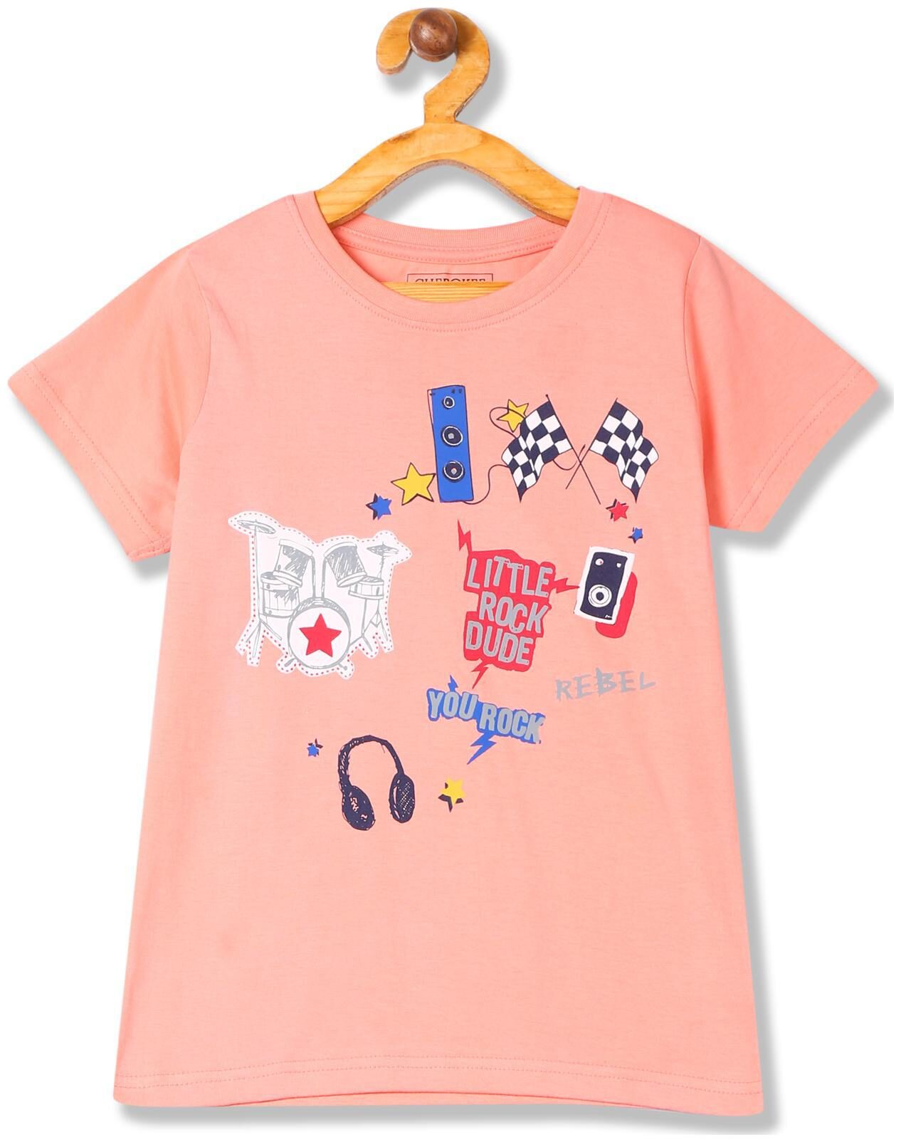 

CHEROKEE Boy Cotton Printed T-shirt - Pink