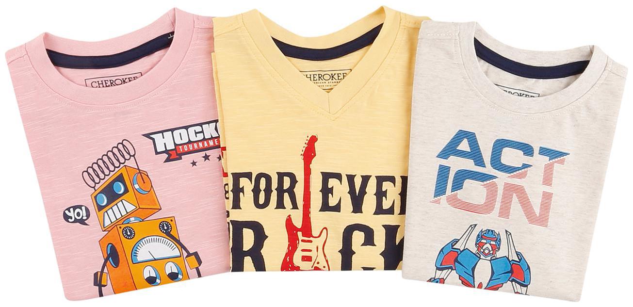

CHEROKEE Boy Cotton Printed T-shirt - Multi