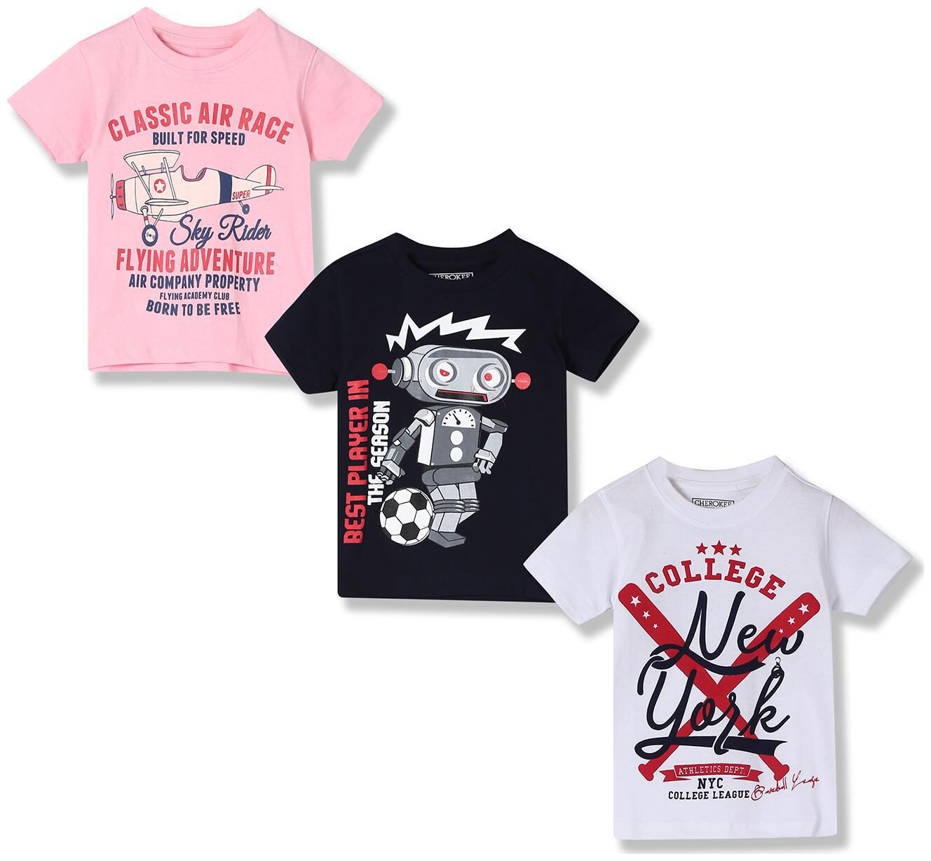 

CHEROKEE Boy Cotton Printed T-shirt - Multi
