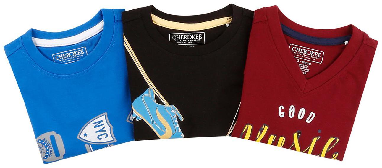 

CHEROKEE Boy Cotton Printed T-shirt - Multi