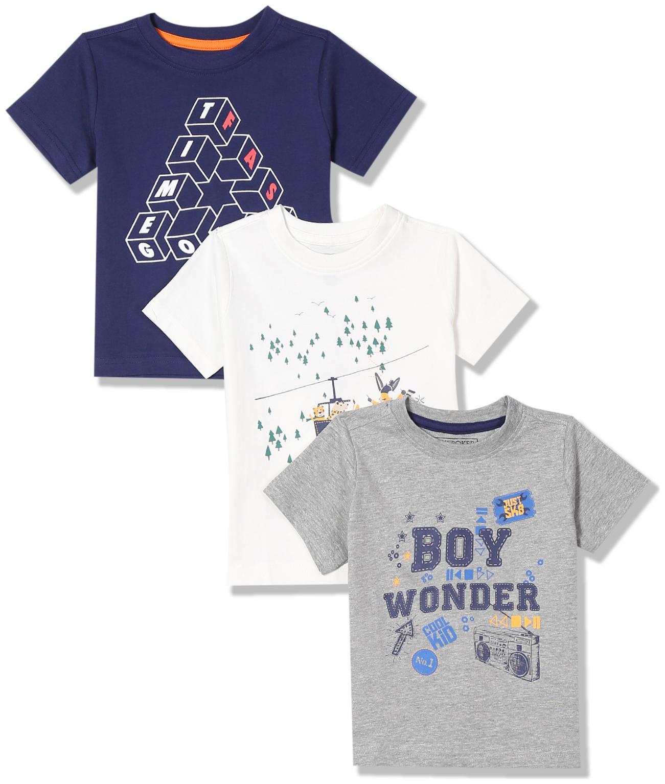 

CHEROKEE Boy Cotton Printed T-shirt - Multi