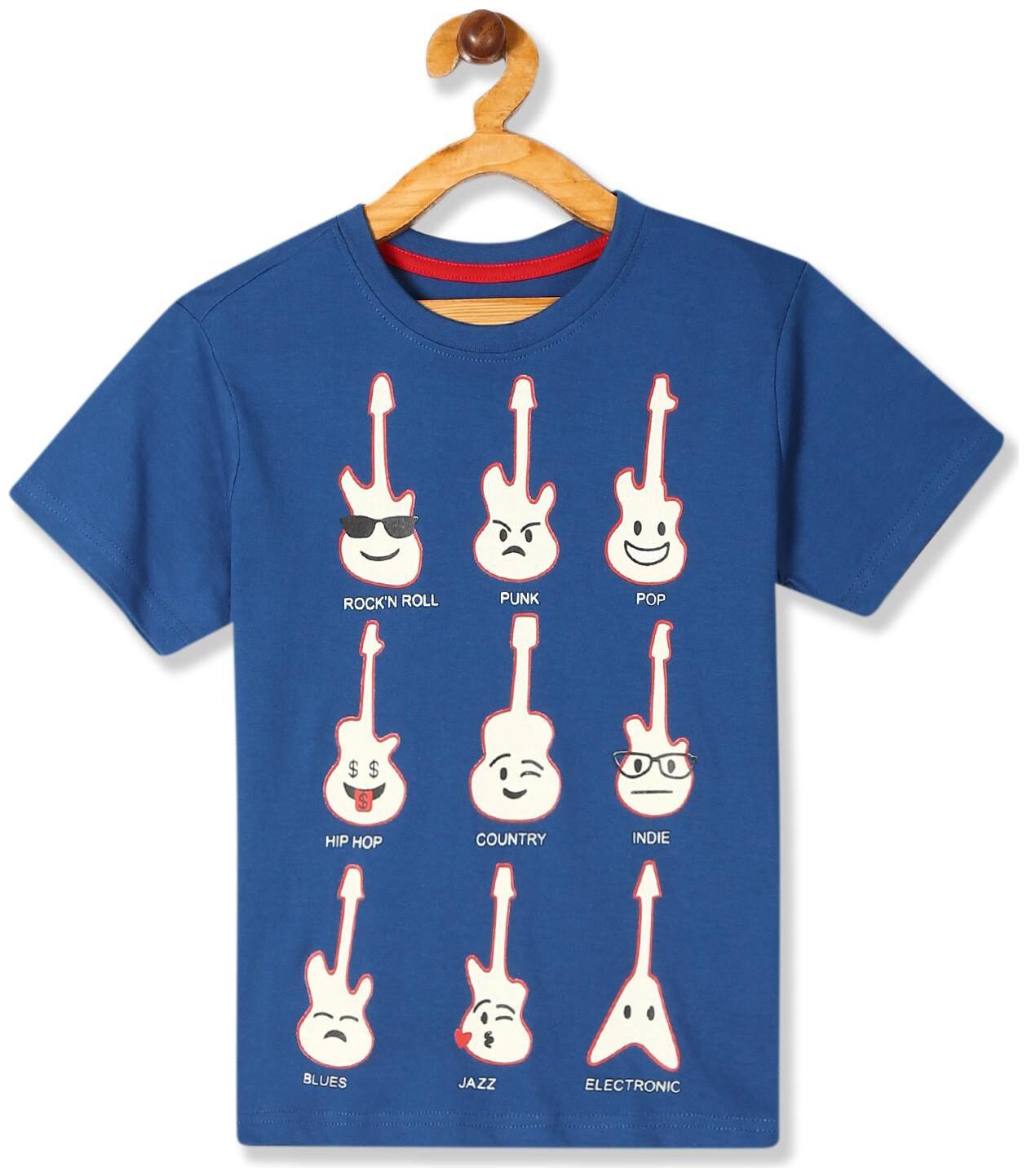 

CHEROKEE Boy Cotton Printed T-shirt - Blue