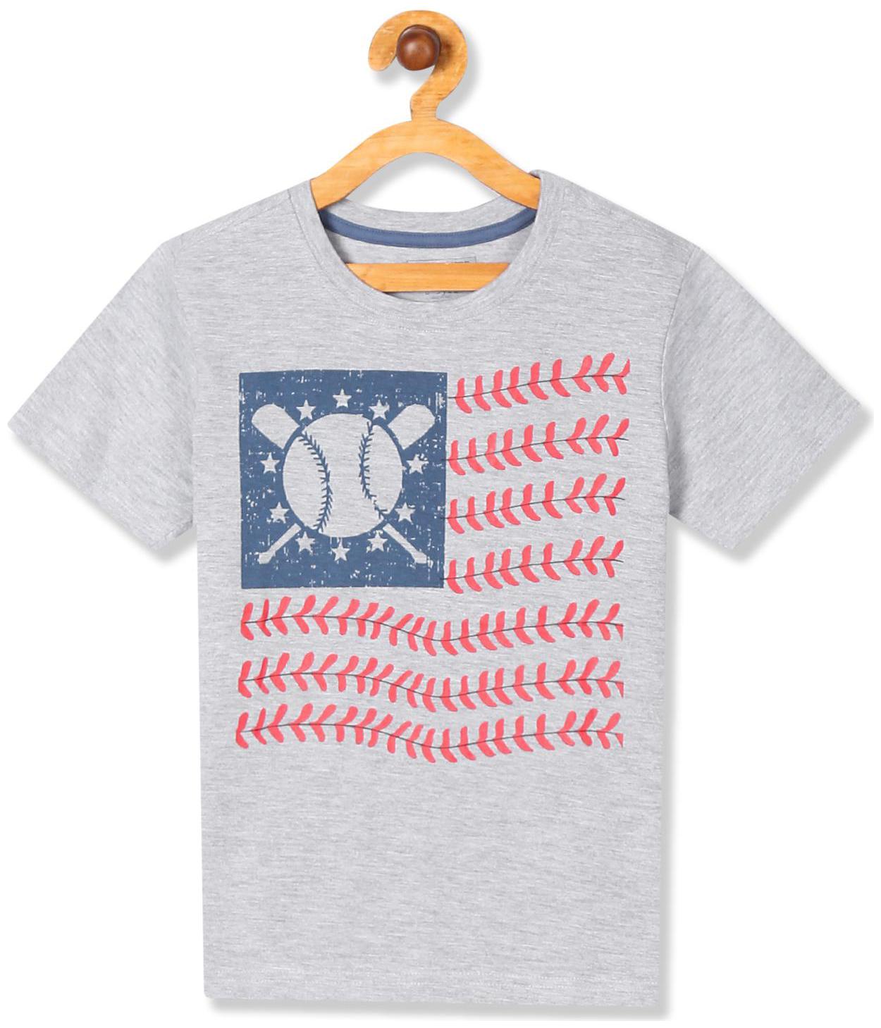

CHEROKEE Boy Cotton Printed T-shirt - Grey