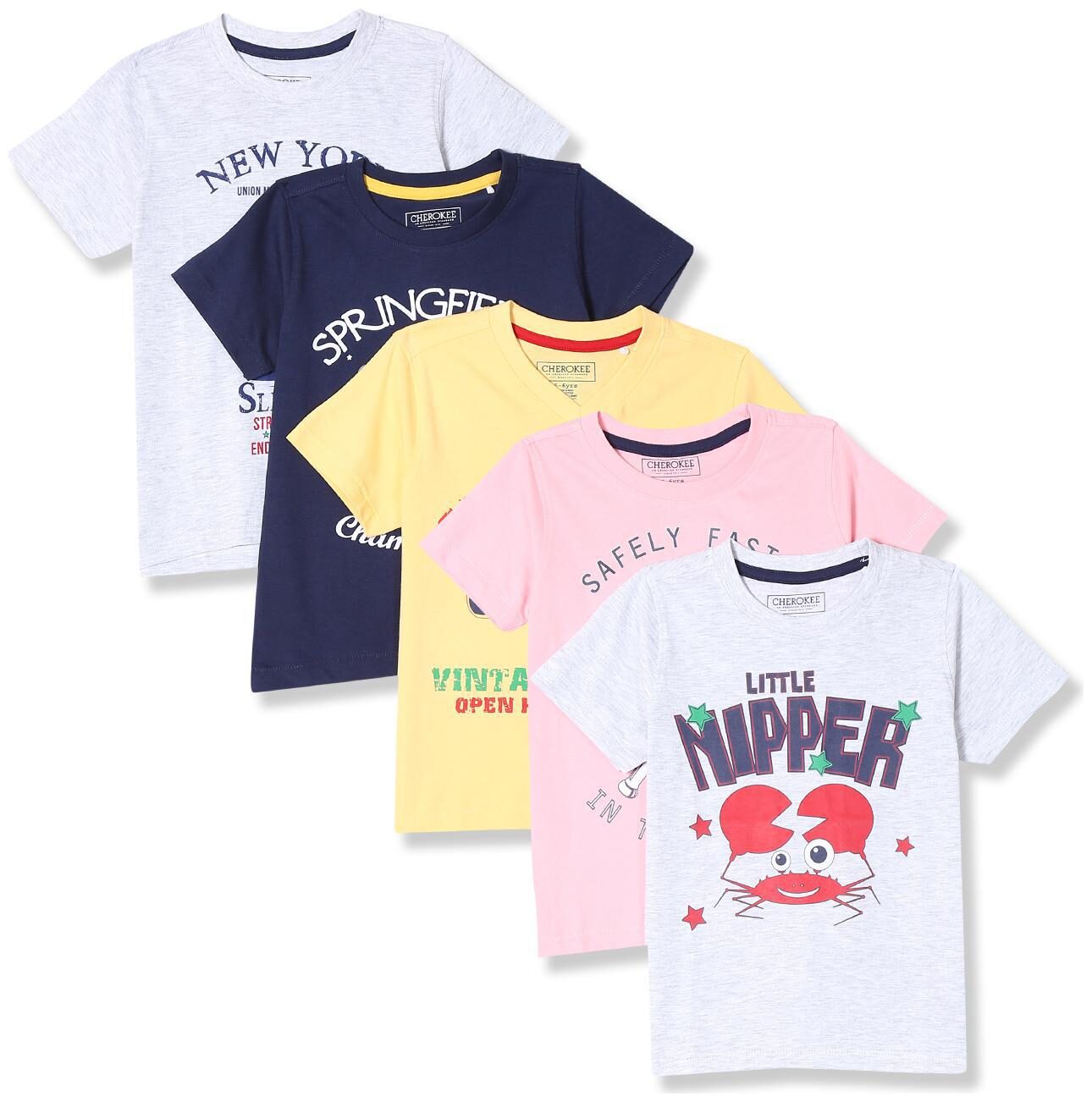 

CHEROKEE Boy Cotton Printed T-shirt - Multi