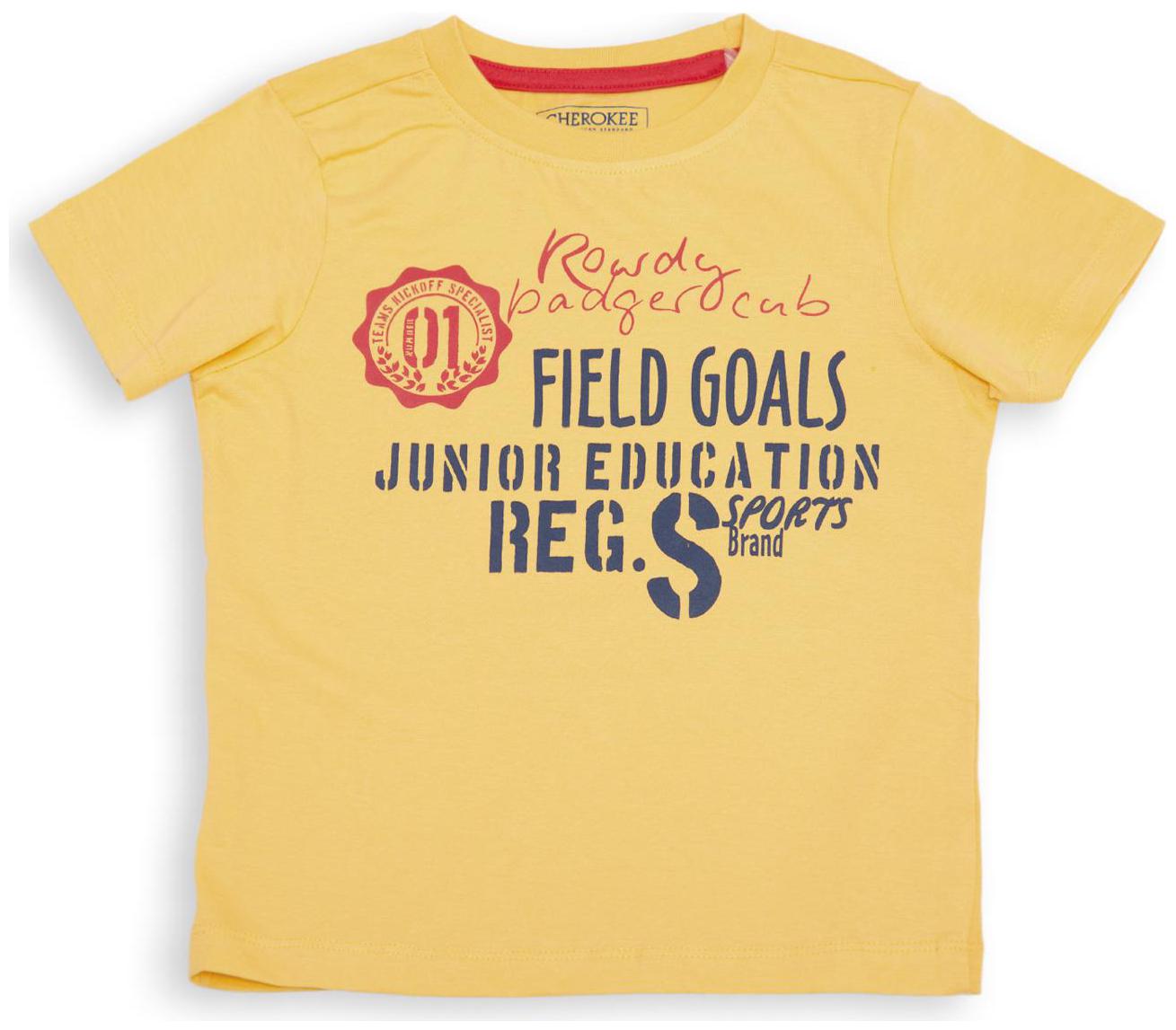 

CHEROKEE Boy Cotton Printed T-shirt - Yellow