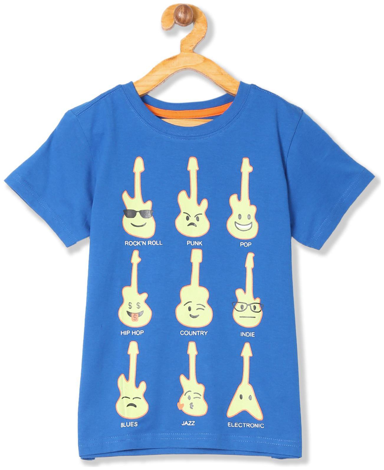 

CHEROKEE Boy Cotton Printed T-shirt - Blue