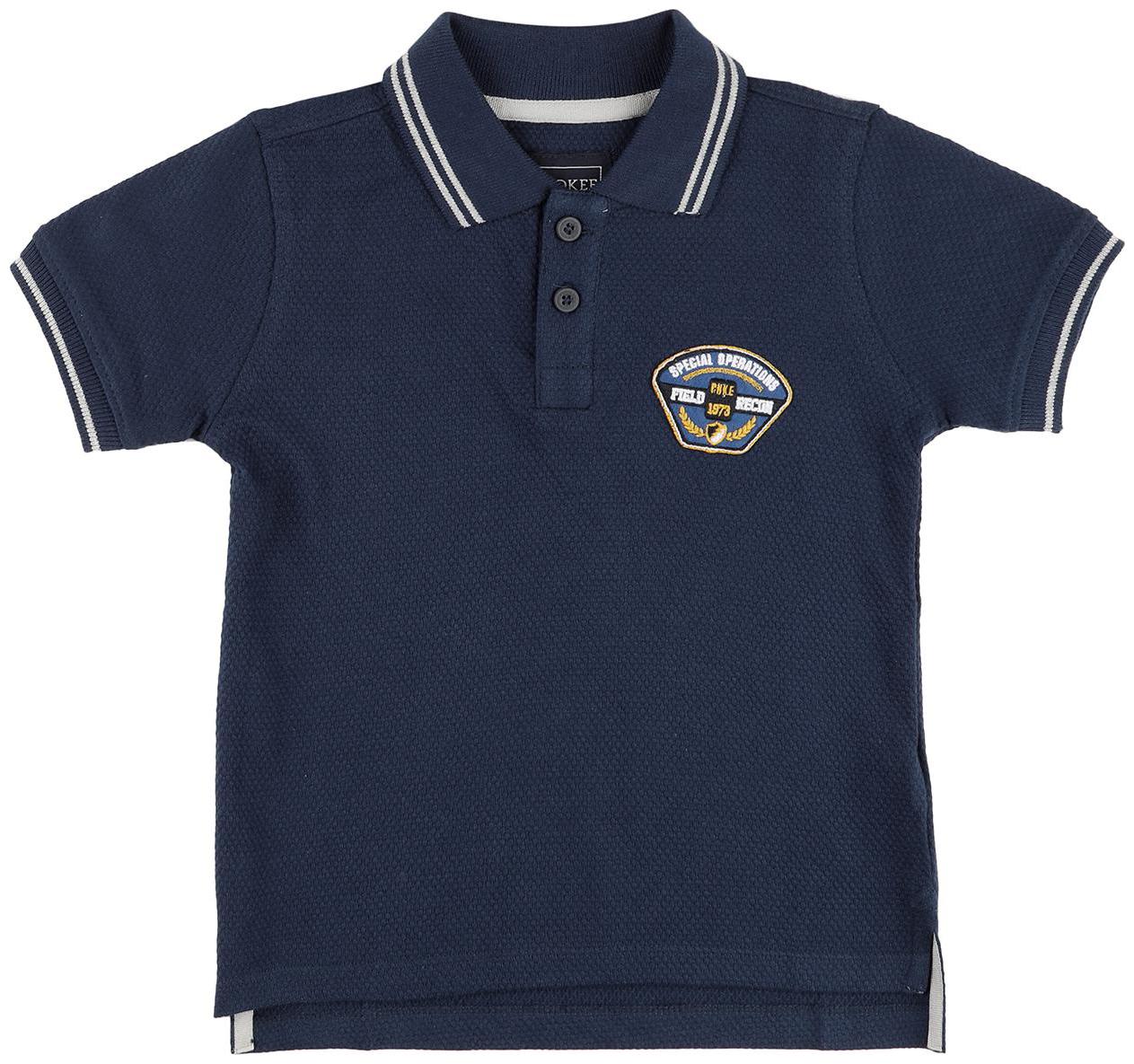 

CHEROKEE Boy Cotton Solid T-shirt - Blue