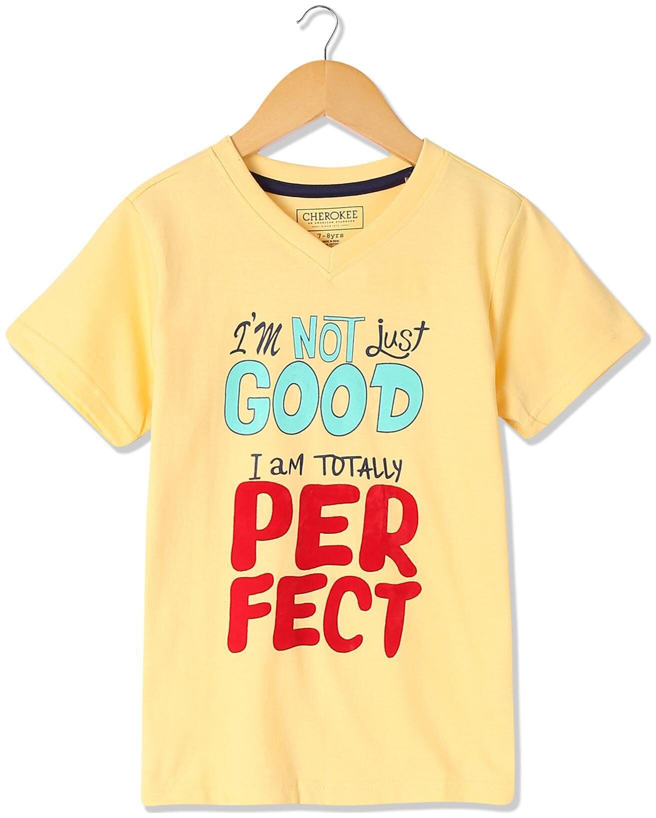 

CHEROKEE Boy Cotton Printed T-shirt - Yellow