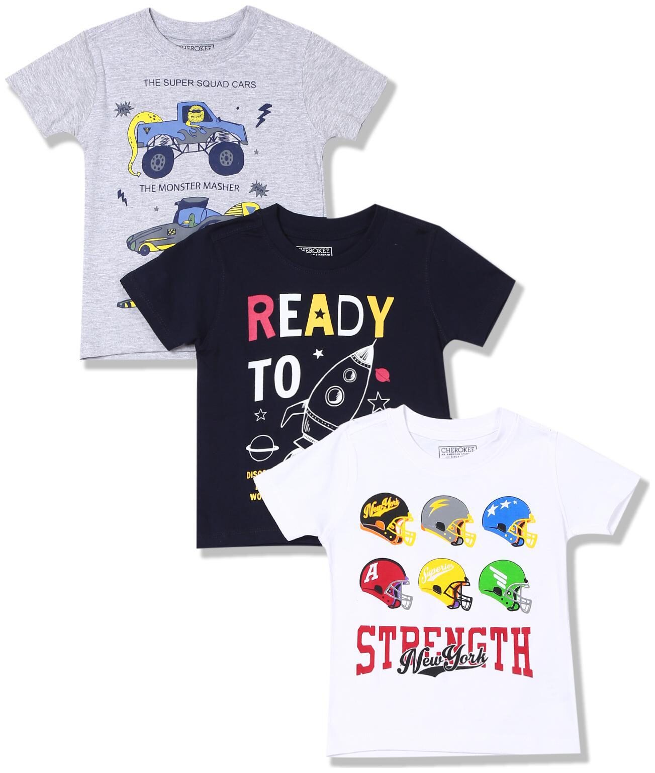 

CHEROKEE Boy Cotton Printed T-shirt - Multi
