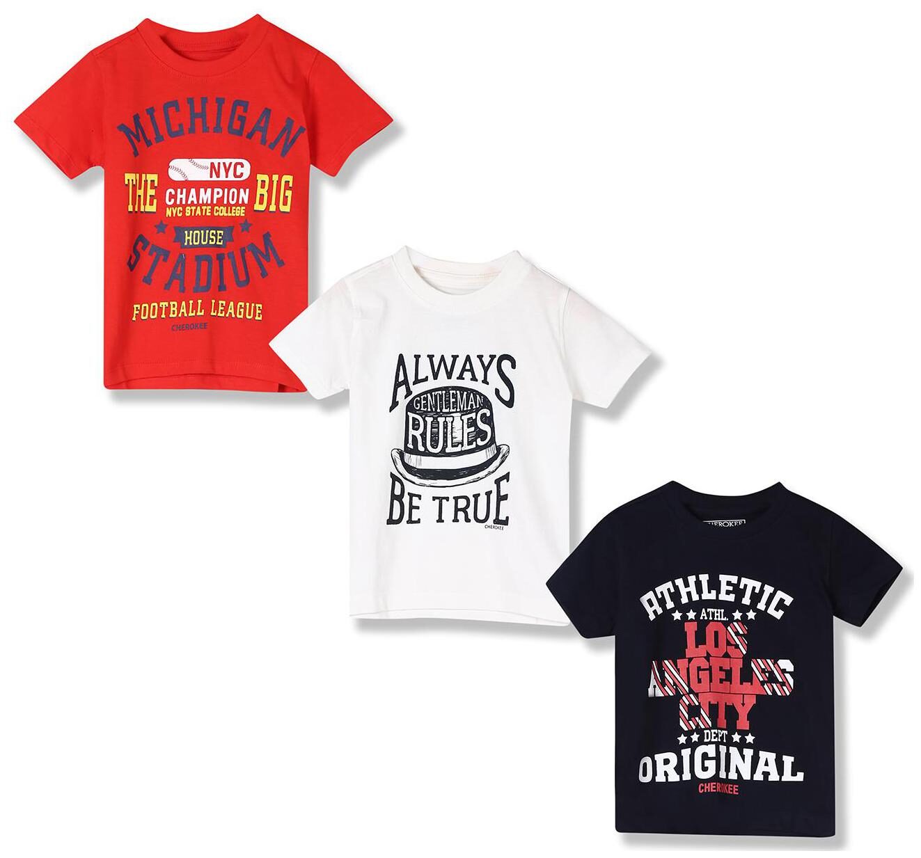 

CHEROKEE Boy Cotton Printed T-shirt - Multi