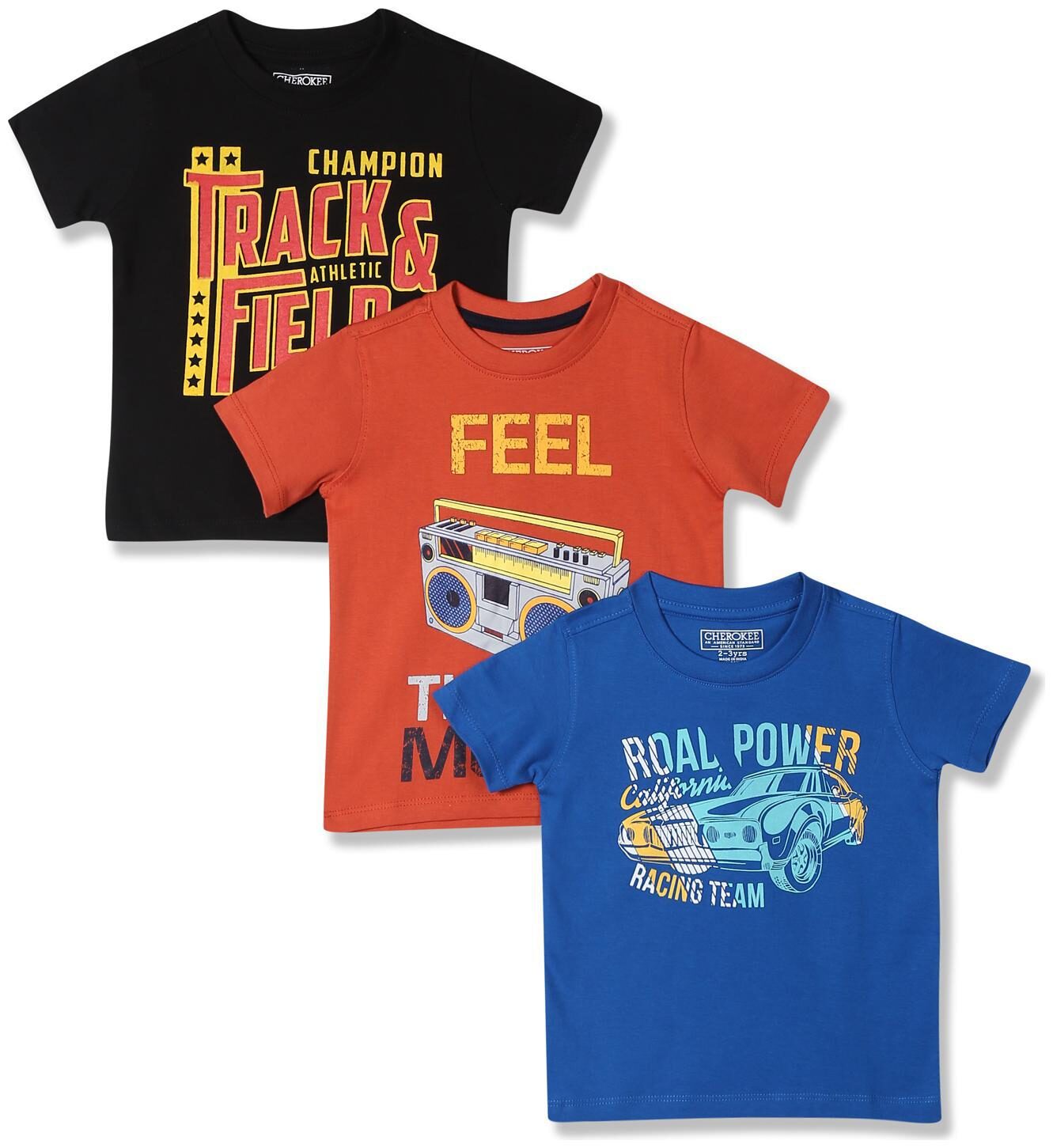 

CHEROKEE Boy Cotton Printed T-shirt - Multi