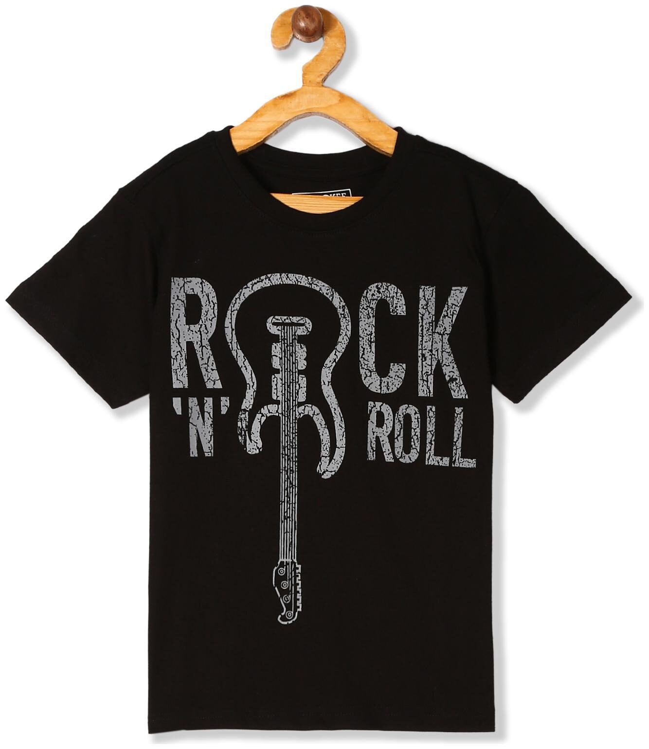 

CHEROKEE Boy Cotton Printed T-shirt - Black