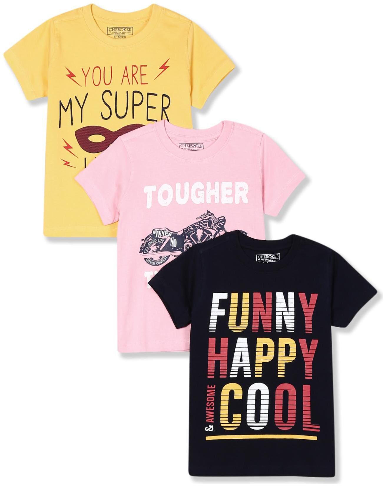 

CHEROKEE Boy Cotton Printed T-shirt - Multi