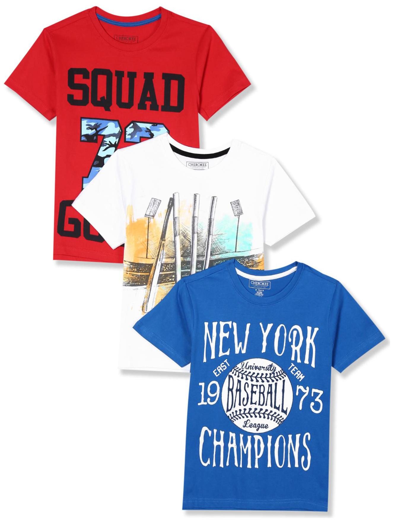 

CHEROKEE Boy Cotton Printed T-shirt - Multi