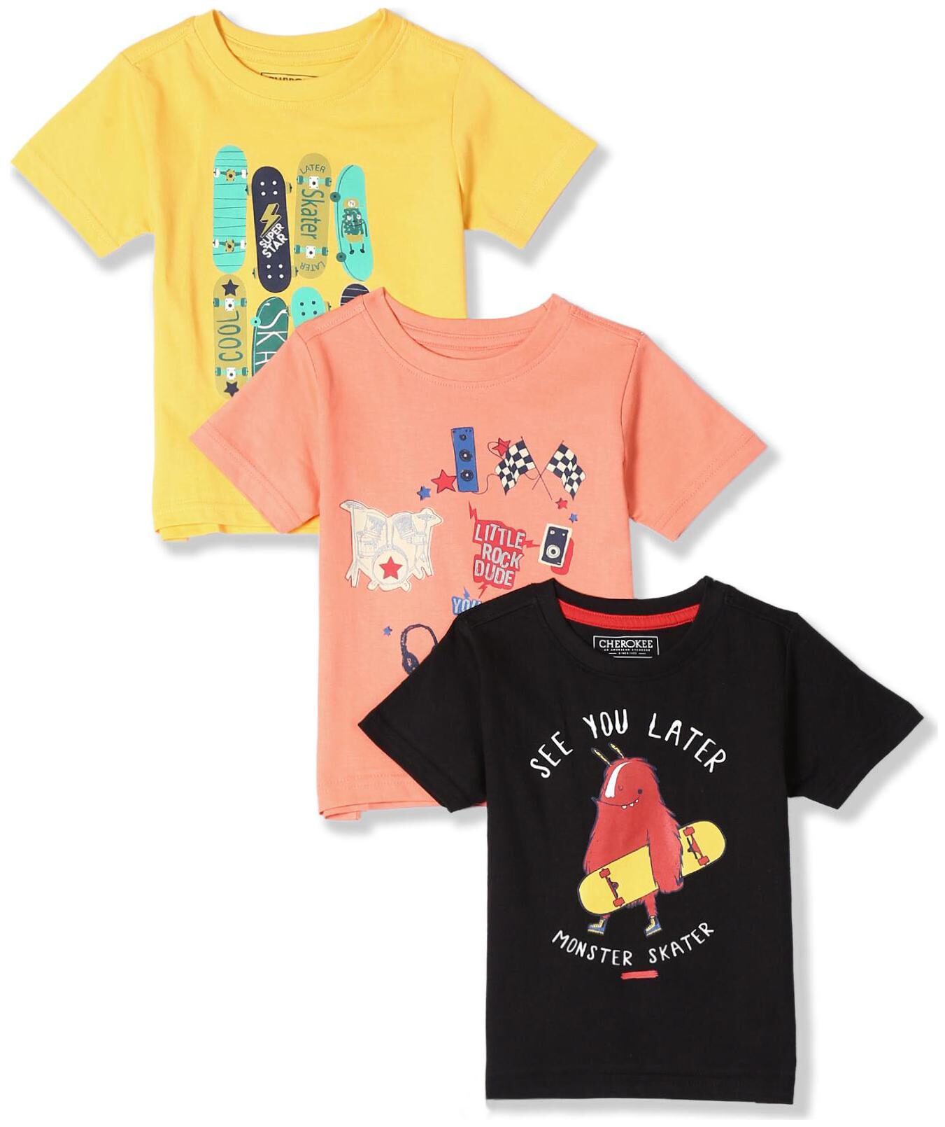 

CHEROKEE Boy Cotton Printed T-shirt - Multi