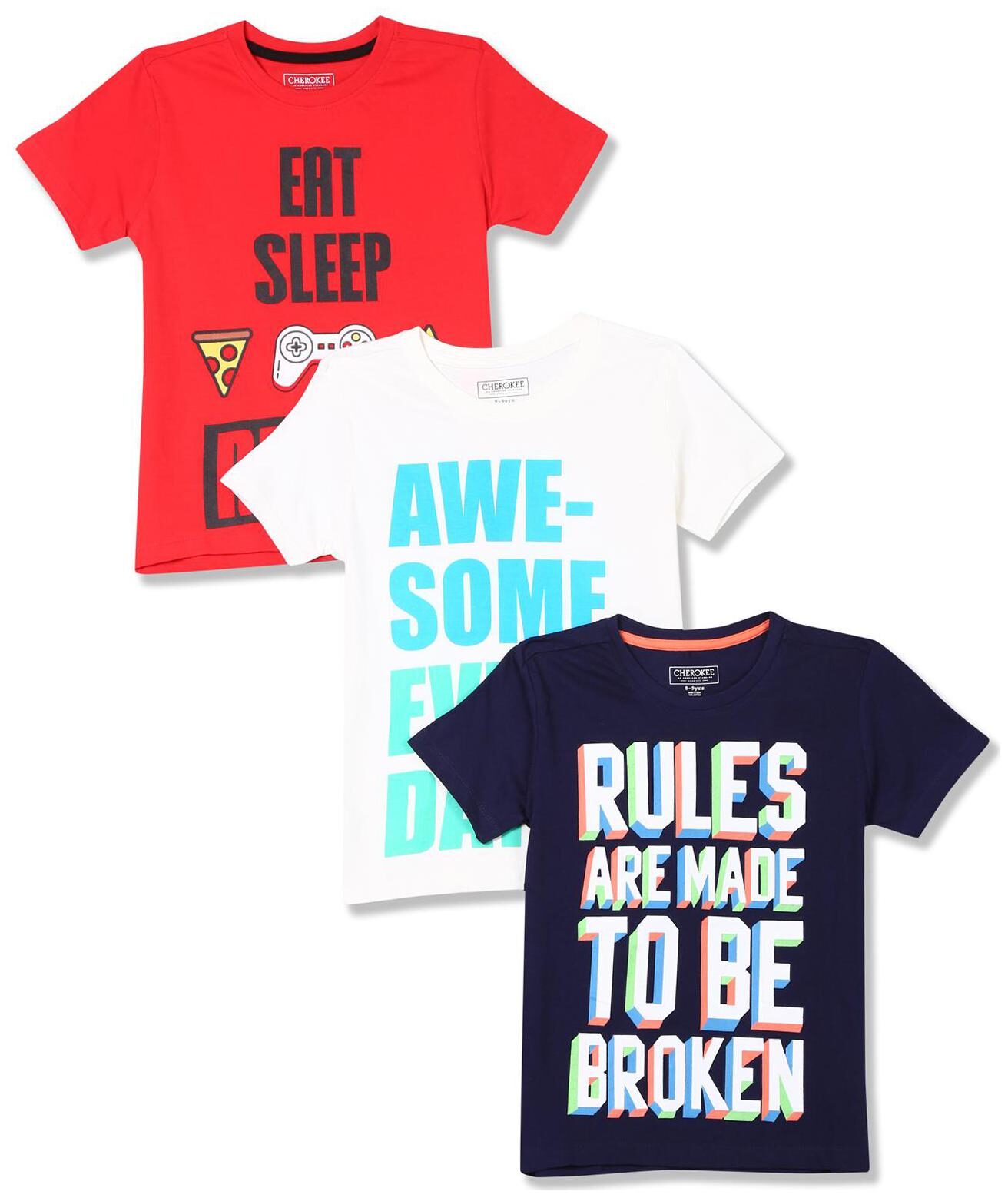 

CHEROKEE Boy Cotton Printed T-shirt - Multi