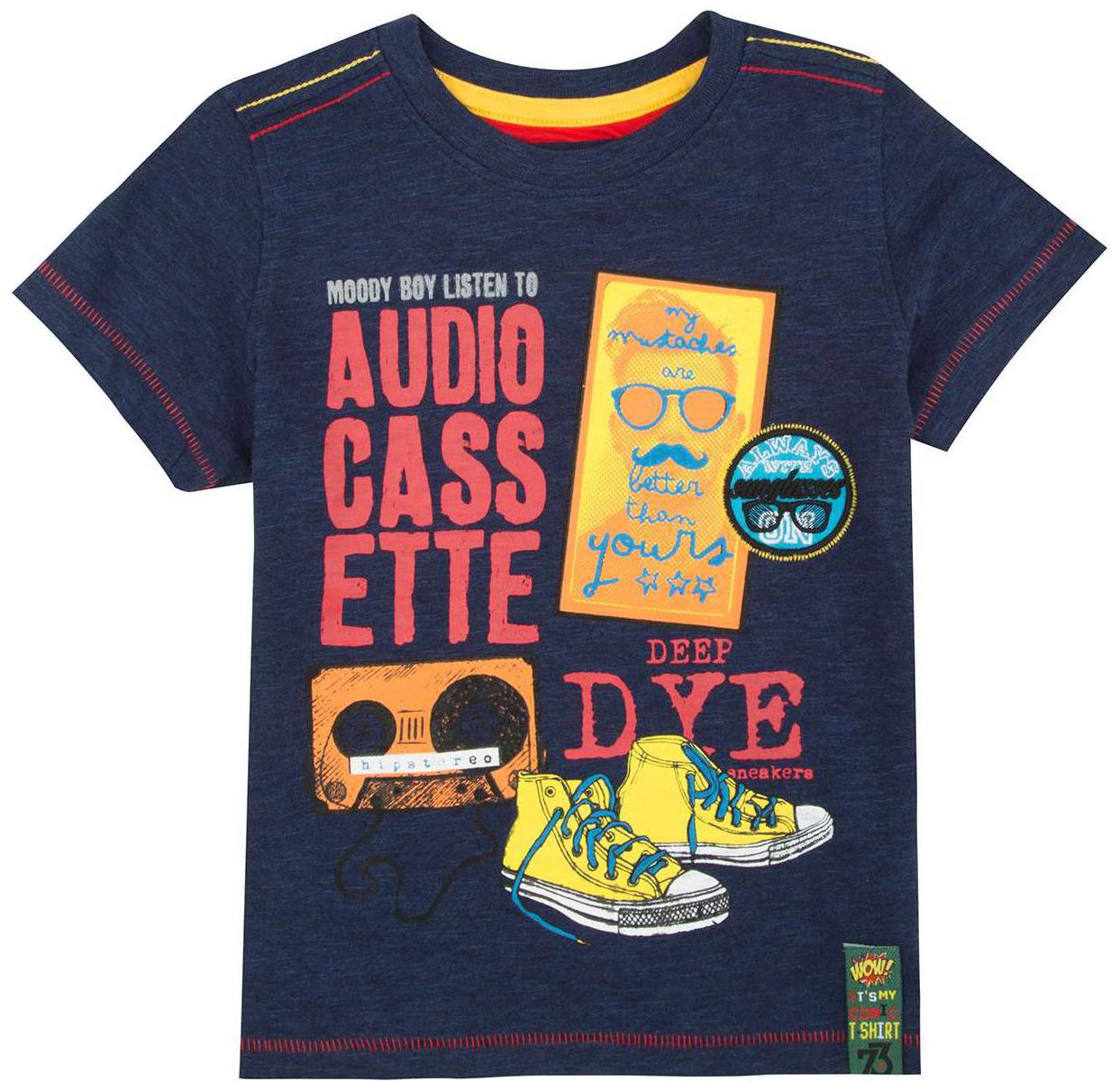 

CHEROKEE Boy Cotton Printed T-shirt - Blue