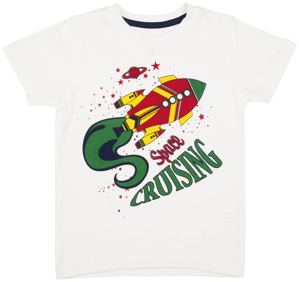 

CHEROKEE Boy Cotton Printed T-shirt - White