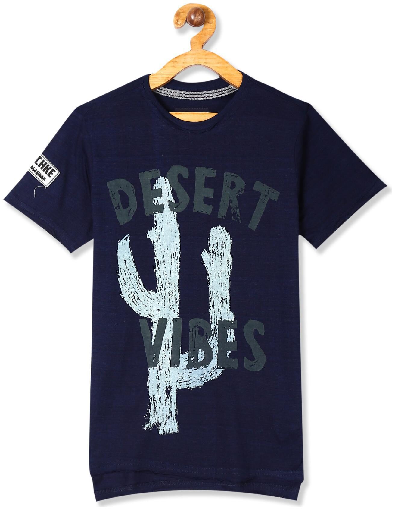 

CHEROKEE Boy Cotton Printed T-shirt - Blue