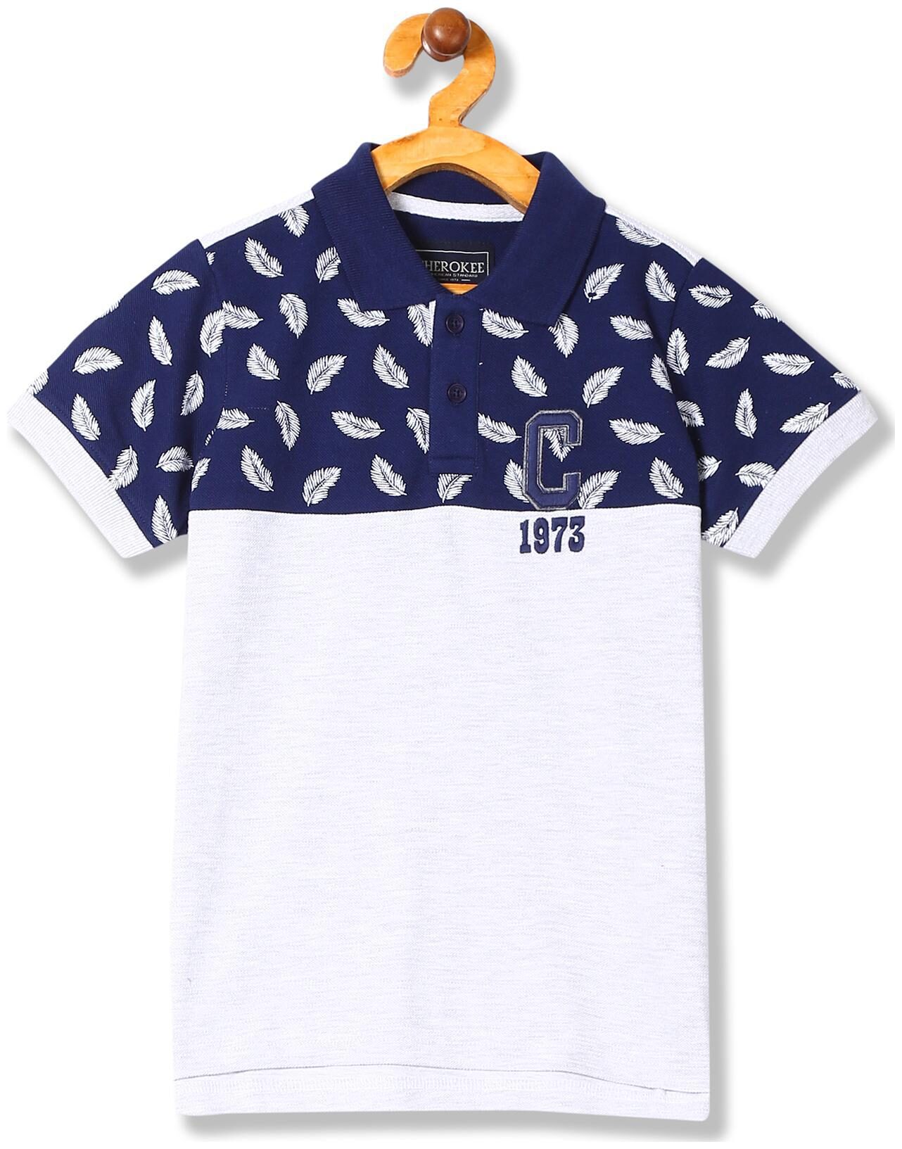

CHEROKEE Boy Cotton Printed T-shirt - Blue