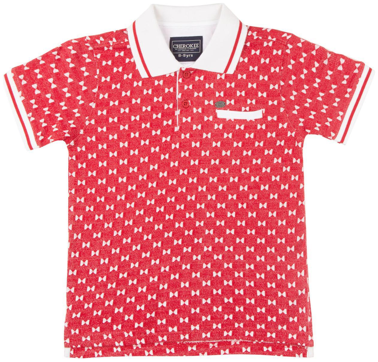 

CHEROKEE Boy Cotton Printed T-shirt - Red