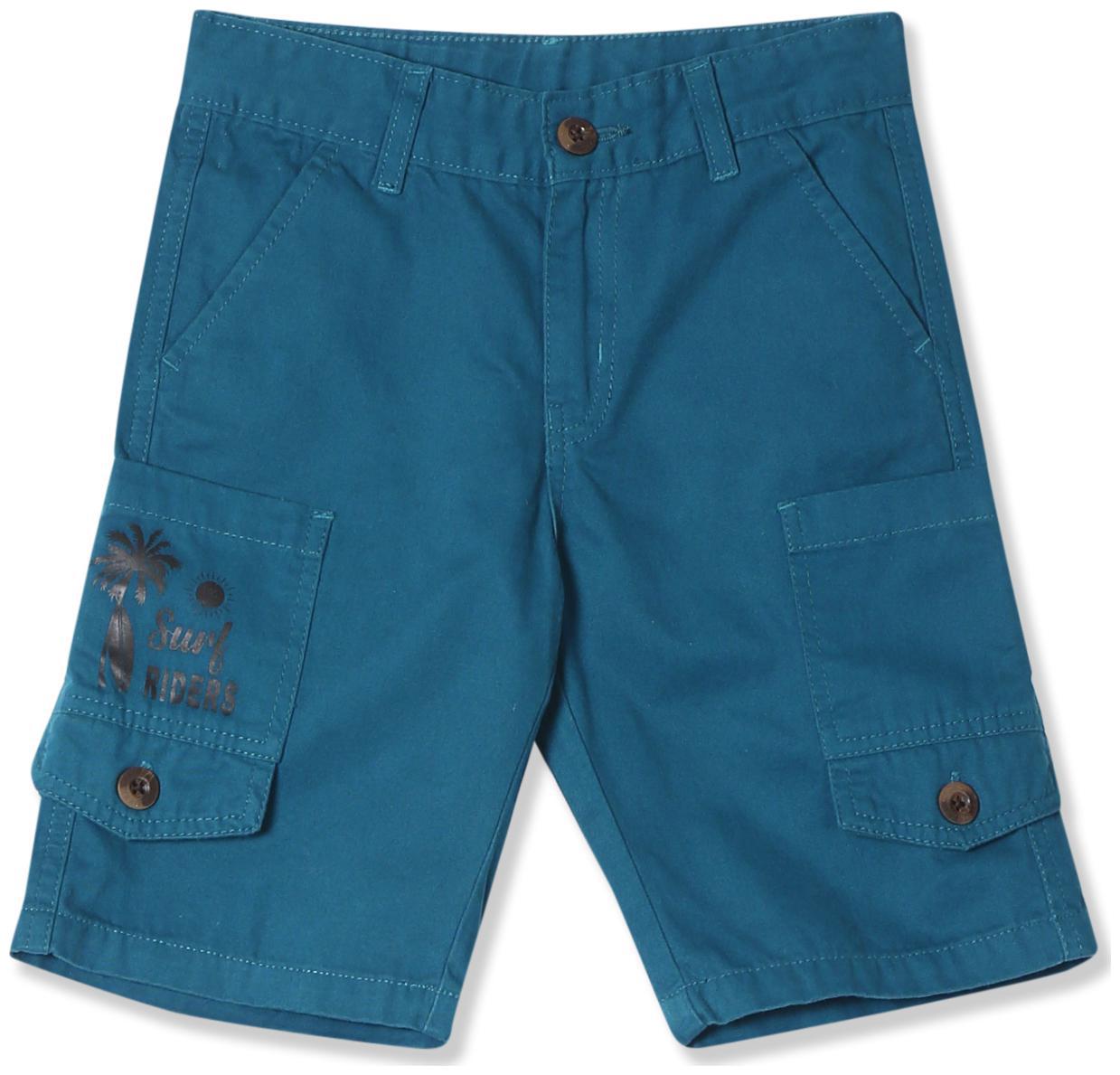 

CHEROKEE Boy Solid Shorts 3 4ths - Blue