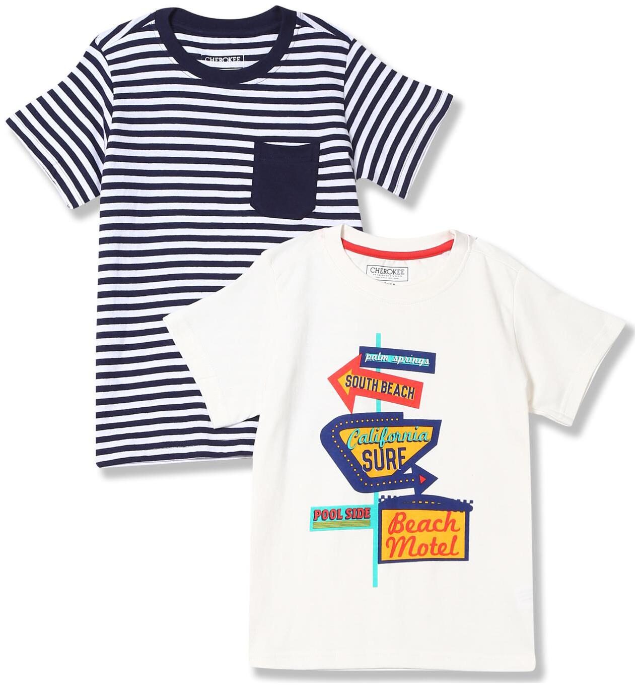 

CHEROKEE Boy Cotton Printed T-shirt - Multi